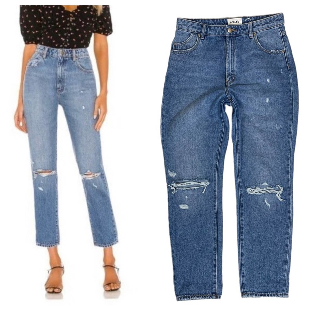 Rolla's Jeans Dusters High Rise Slim Size 30